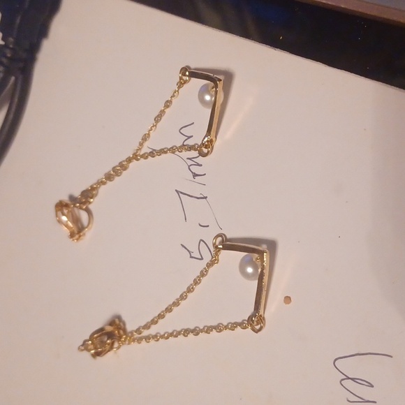 4 PAIR GENUINE PEARL EARRINGS, NEW - Picture 5 of 5